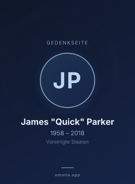 Gedenkportrait von James "Quick" Parker