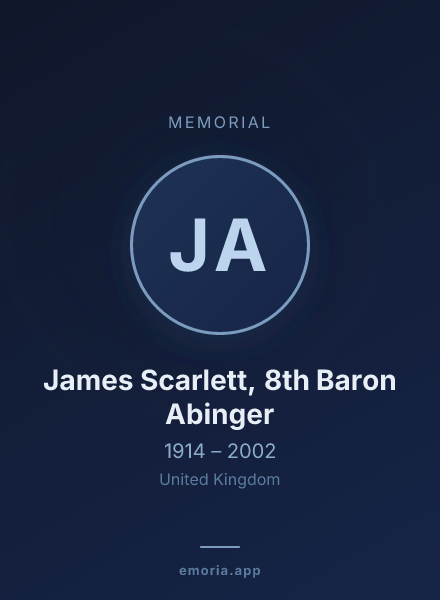 Memorial portrait of James Scarlett, 8th Baron Abinger