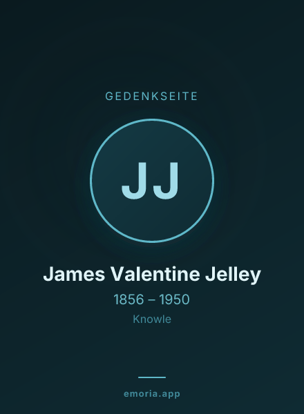 Gedenkportrait von James Valentine Jelley