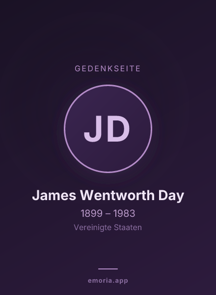 Gedenkportrait von James Wentworth Day