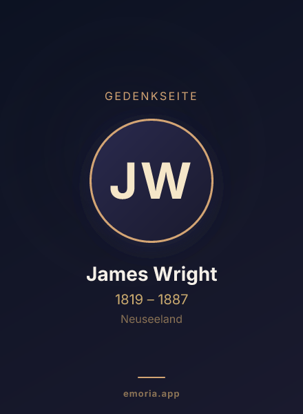 Gedenkportrait von James Wright