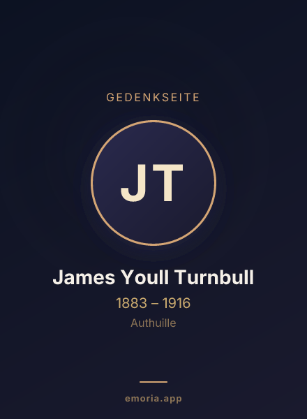 Gedenkportrait von James Youll Turnbull