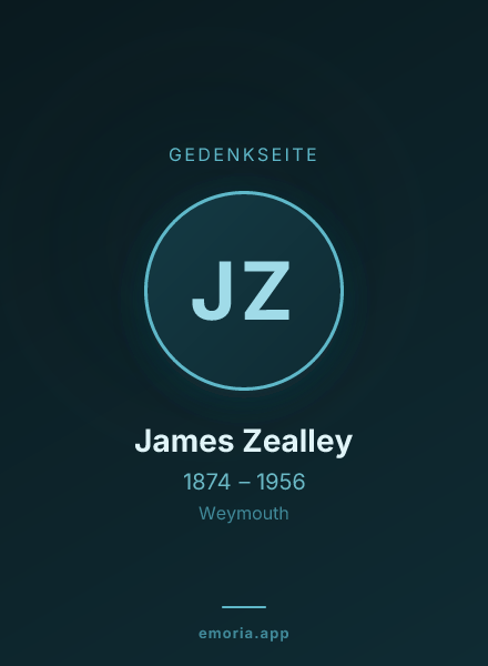 Gedenkportrait von James Zealley