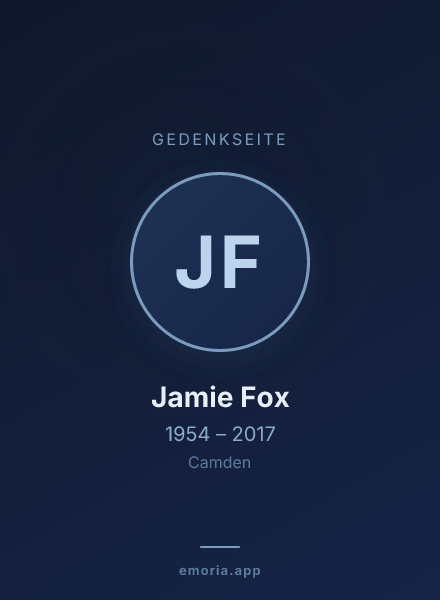 Gedenkportrait von Jamie Fox