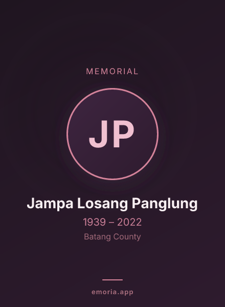 Memorial portrait of Jampa Losang Panglung