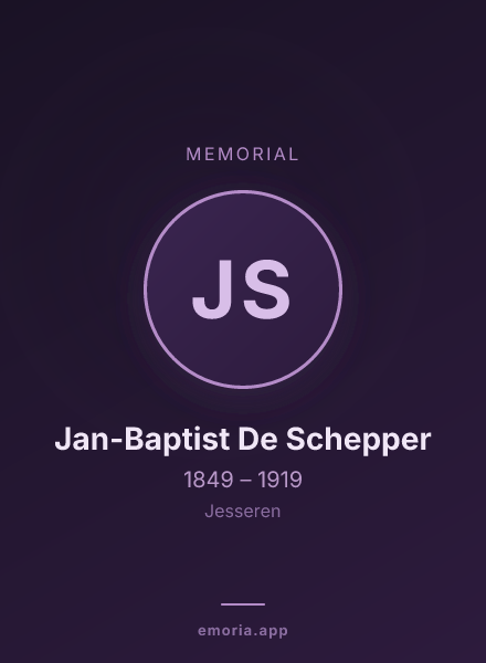 Memorial portrait of Jan-Baptist De Schepper