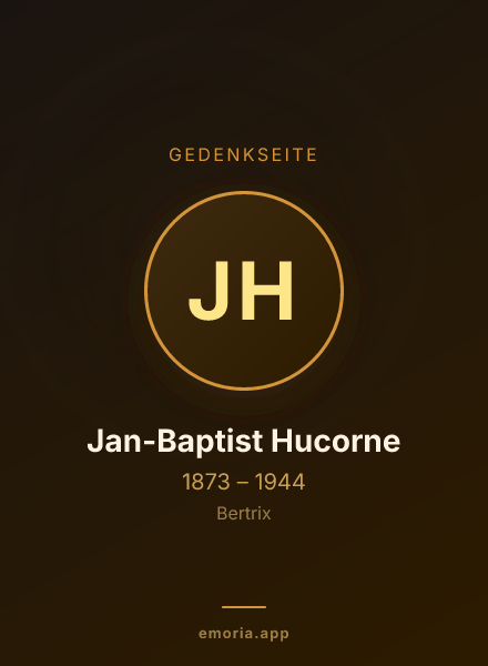 Gedenkportrait von Jan-Baptist Hucorne