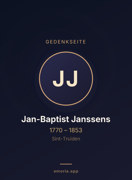 Gedenkportrait von Jan-Baptist Janssens