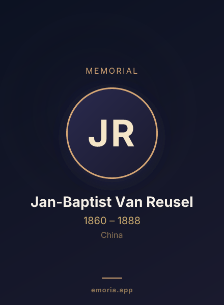 Memorial portrait of Jan-Baptist Van Reusel
