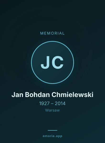 Memorial portrait of Jan Bohdan Chmielewski