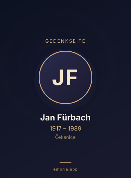 Gedenkportrait von Jan Fürbach