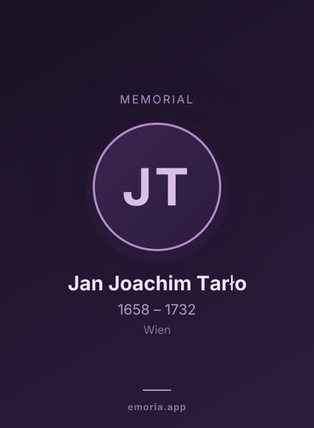 Memorial portrait of Jan Joachim Tarło