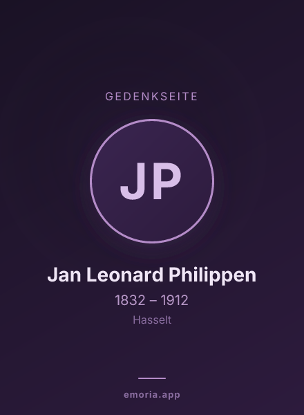 Gedenkportrait von Jan Leonard Philippen