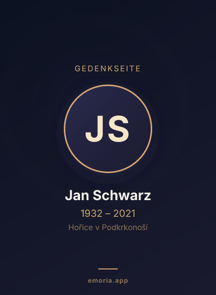 Gedenkportrait von Jan Schwarz