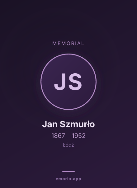 Memorial portrait of Jan Szmurło