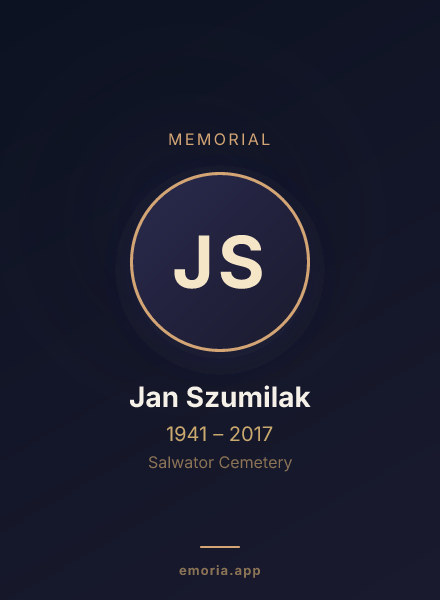 Memorial portrait of Jan Szumilak
