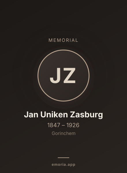 Memorial portrait of Jan Uniken Zasburg