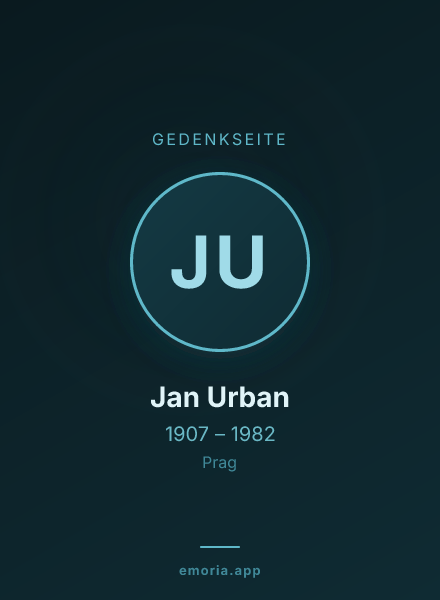Gedenkportrait von Jan Urban