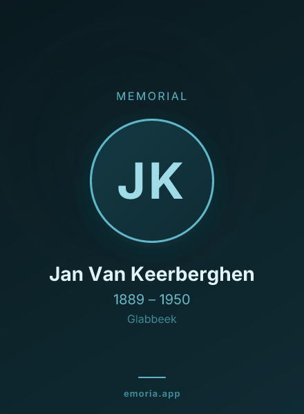 Memorial portrait of Jan Van Keerberghen