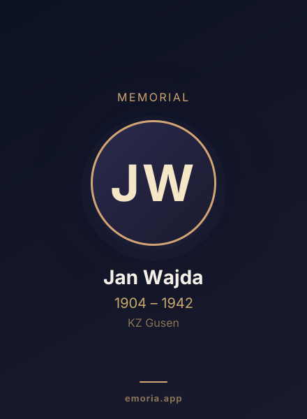 Memorial portrait of Jan Wajda