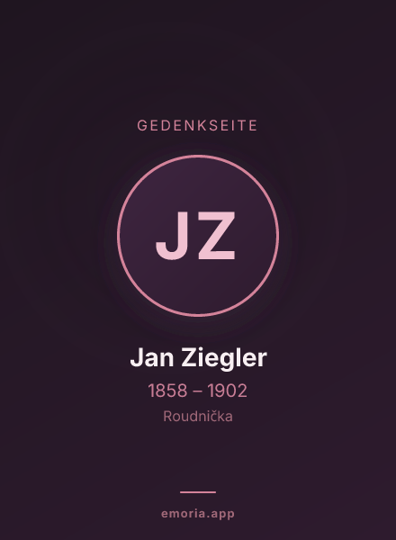 Gedenkportrait von Jan Ziegler
