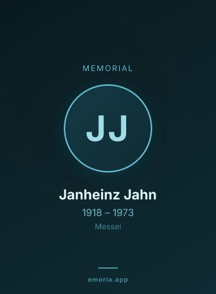Memorial portrait of Janheinz Jahn
