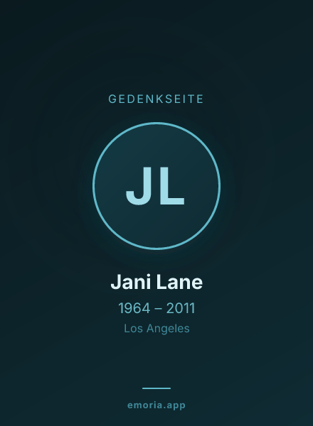 Gedenkportrait von Jani Lane
