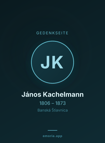Gedenkportrait von János Kachelmann