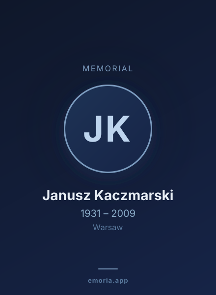 Memorial portrait of Janusz Kaczmarski