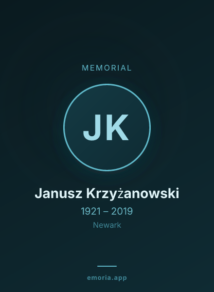 Memorial portrait of Janusz Krzyżanowski