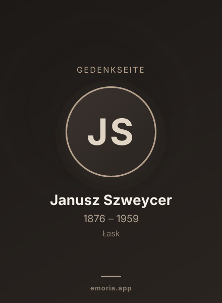 Gedenkportrait von Janusz Szweycer