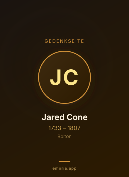 Gedenkportrait von Jared Cone