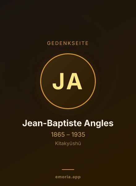 Gedenkportrait von Jean-Baptiste Angles