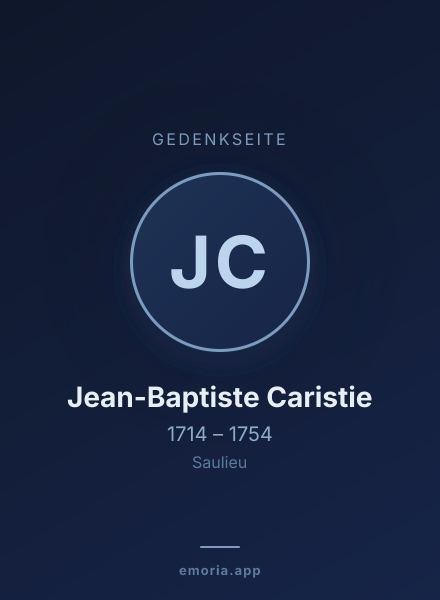 Gedenkportrait von Jean-Baptiste Caristie