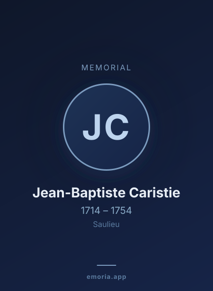 Memorial portrait of Jean-Baptiste Caristie