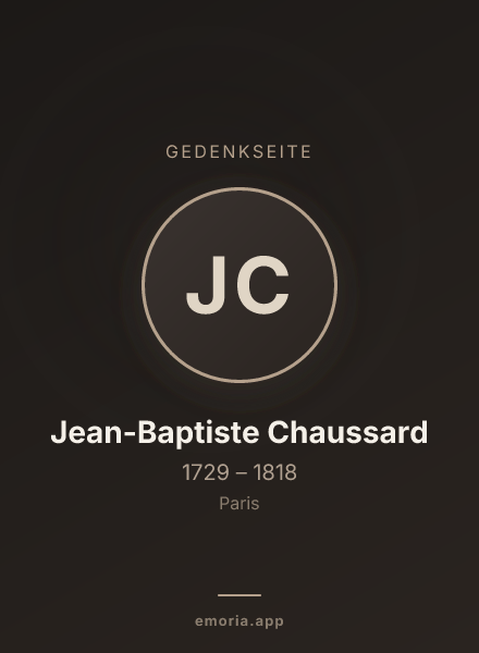 Gedenkportrait von Jean-Baptiste Chaussard
