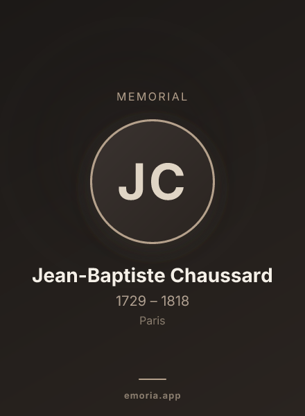 Memorial portrait of Jean-Baptiste Chaussard