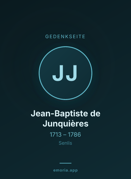 Gedenkportrait von Jean-Baptiste de Junquières