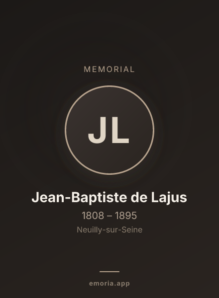 Memorial portrait of Jean-Baptiste de Lajus