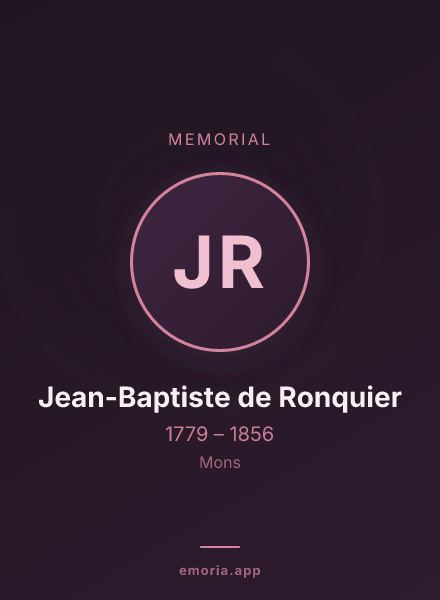 Memorial portrait of Jean-Baptiste de Ronquier