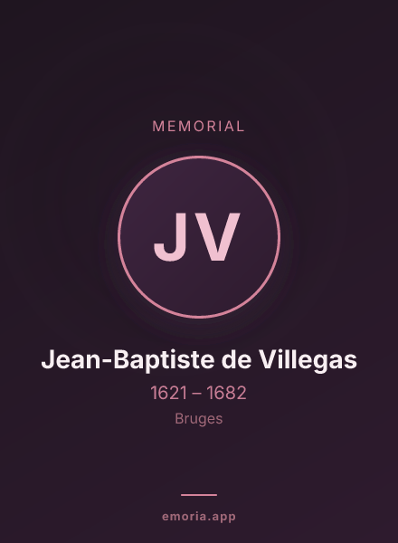 Memorial portrait of Jean-Baptiste de Villegas