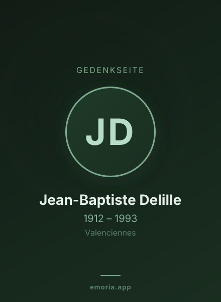 Gedenkportrait von Jean-Baptiste Delille