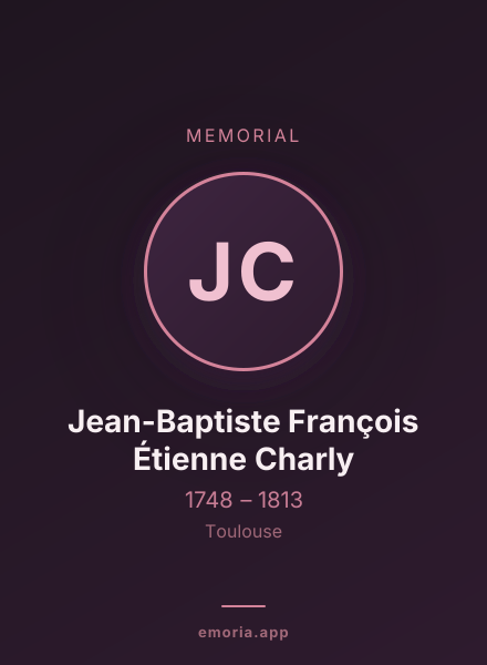 Memorial portrait of Jean-Baptiste François Étienne Charly