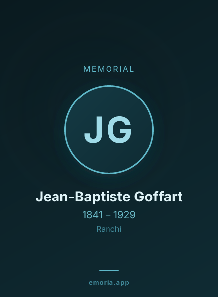 Memorial portrait of Jean-Baptiste Goffart