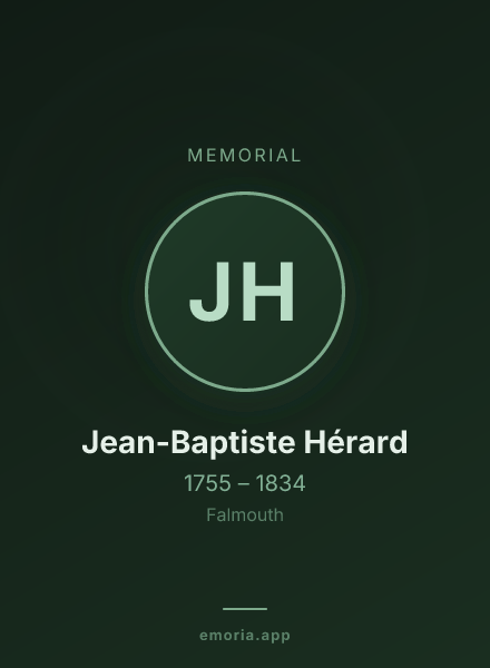 Memorial portrait of Jean-Baptiste Hérard