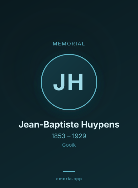 Memorial portrait of Jean-Baptiste Huypens