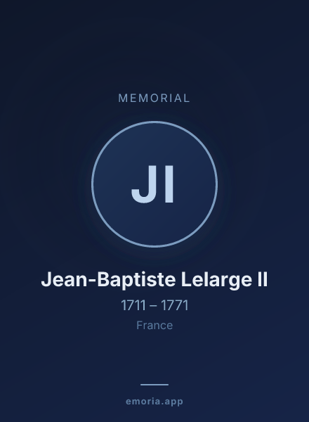 Memorial portrait of Jean-Baptiste Lelarge II