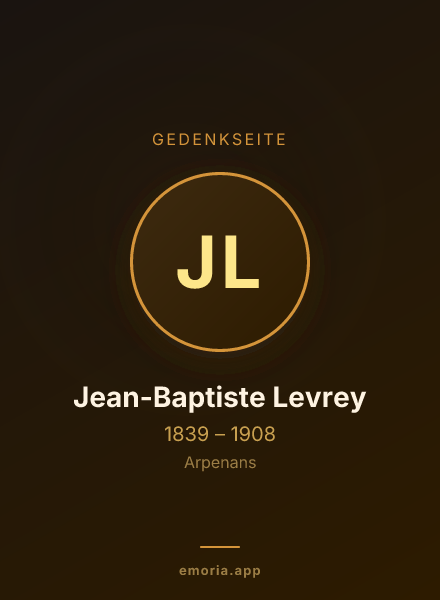 Gedenkportrait von Jean-Baptiste Levrey