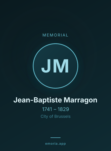 Memorial portrait of Jean-Baptiste Marragon