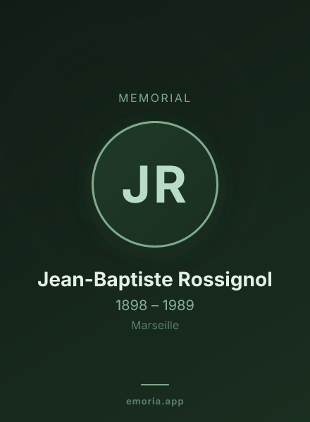 Memorial portrait of Jean-Baptiste Rossignol